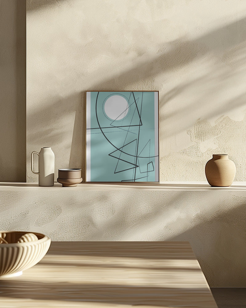Angular Lines No 20 Poster